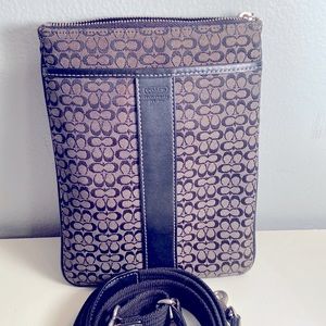 Coach  Signature Canvas Crossbody Bag - Used, Good condition